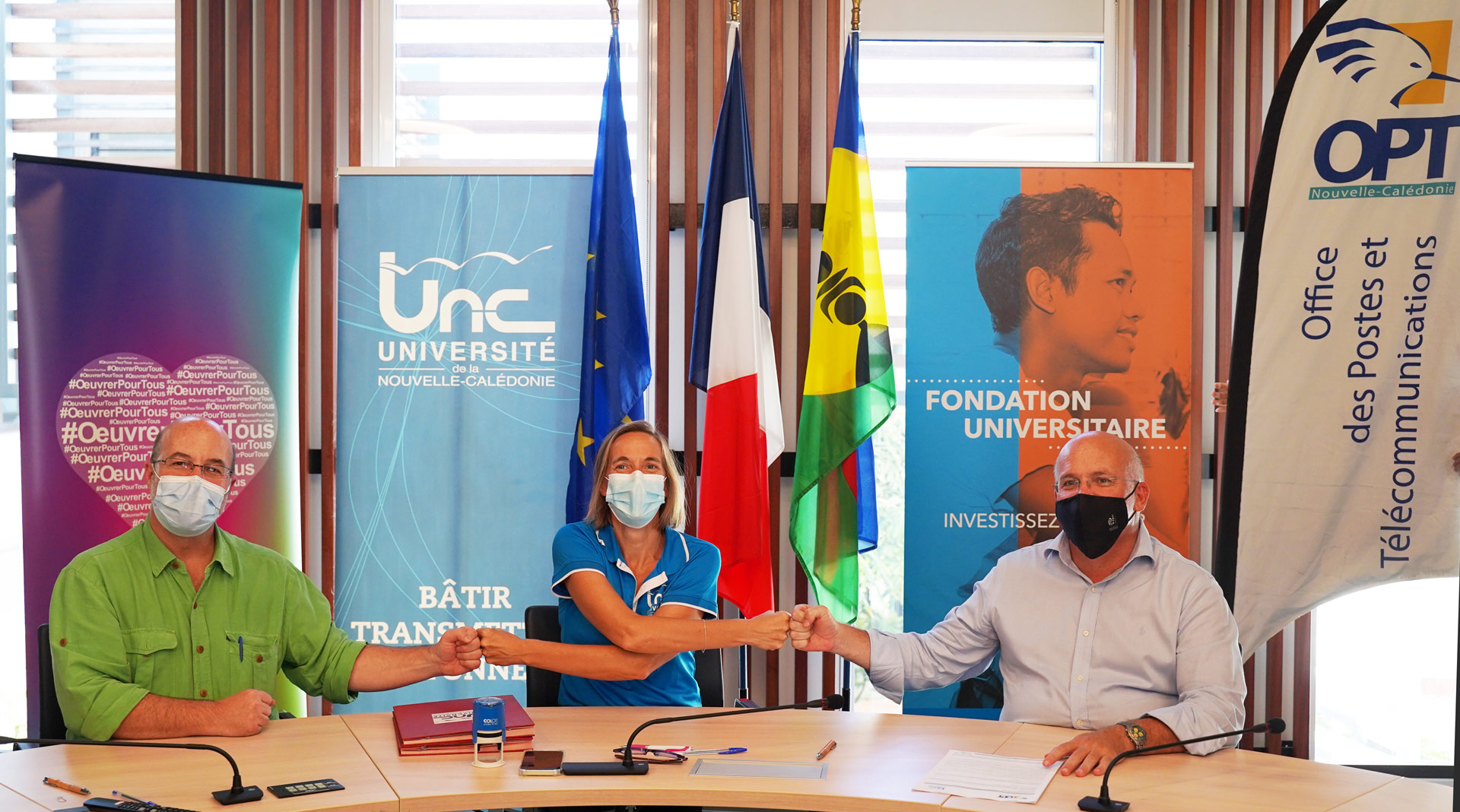 Signature d'une convention avec l'UNC pour soutenir le projet de calculateur