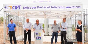 L’OPT-NC inaugure le site mobile 4G+ de Koutio-Dumbéa en présence du PDG d’Ericsson France