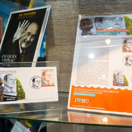 Lancement officiel du timbre hommage à Jacques Chirac