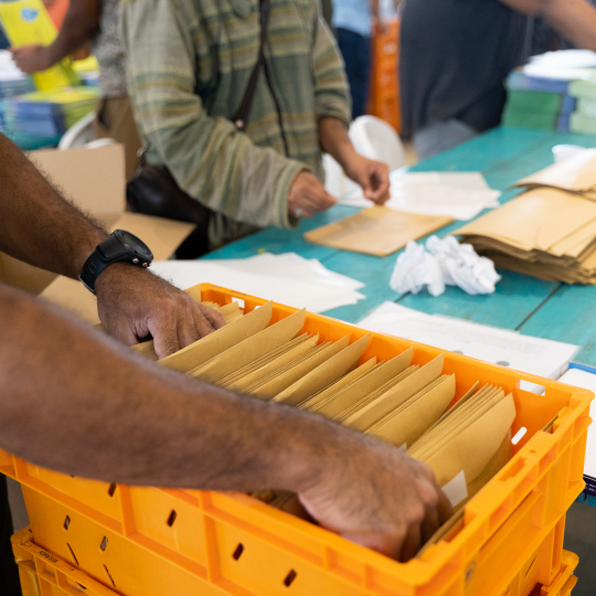 Préparation des élections provinciales