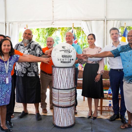 Inauguration du câble sous-marin à Fidji